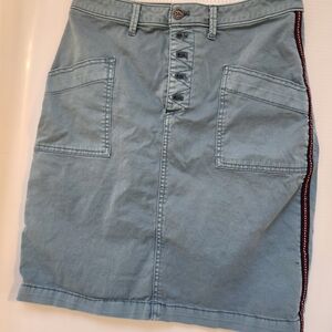 Pilcro Blue Denim Skirt